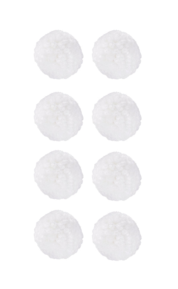 Woll-Pompons Pom Pom 20mm 8 Stück