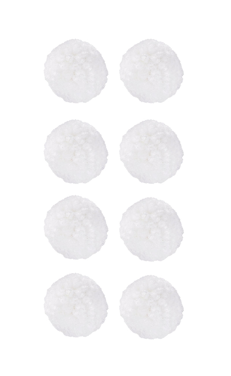 Woll-Pompons Pom Pom 20mm 8 Stück