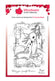 Woodware Silikonstempel Bambi Reh 9x13cm