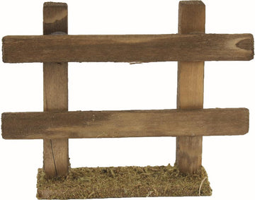 Zaunstück aus Holz kurz