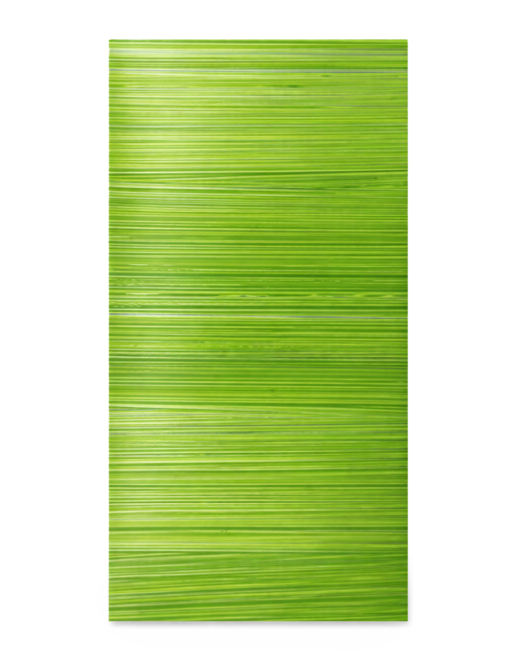 Zera-Wachsplatte handbemalt gestreift grün-silber 200x100x0,5mm 1 Stück