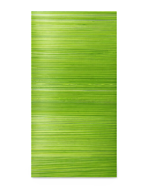 Zera-Wachsplatte handbemalt gestreift grün-silber 200x100x0,5mm 1 Stück