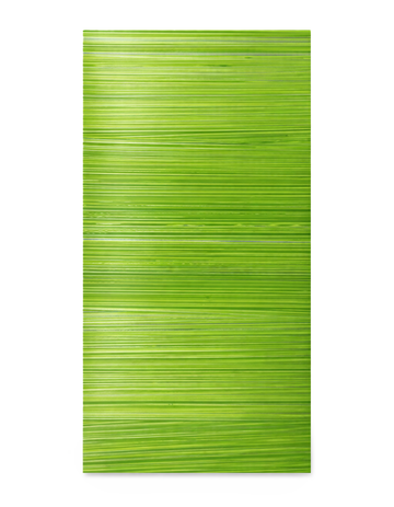 Zera-Wachsplatte handbemalt gestreift grün-silber 200x100x0,5mm 1 Stück