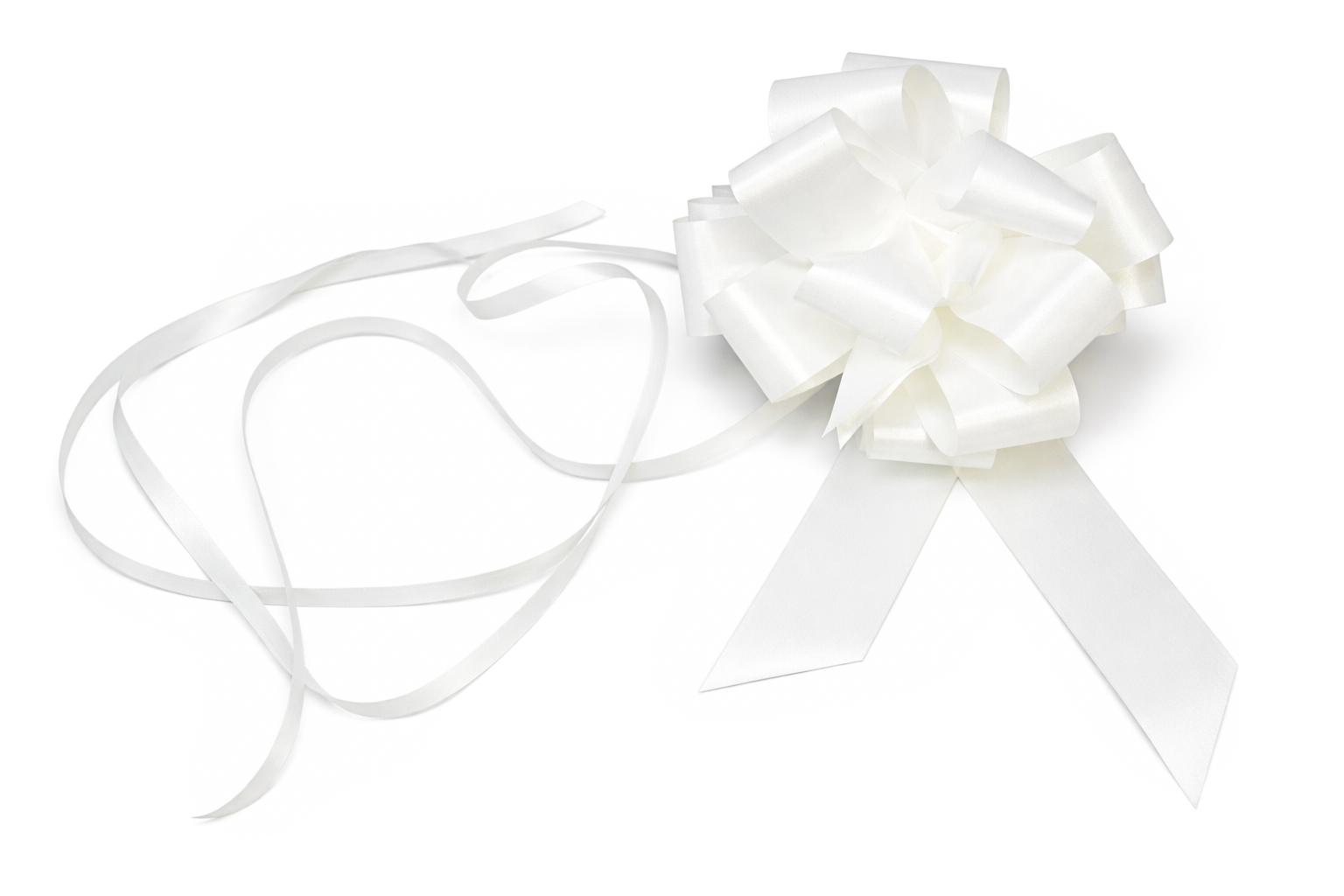 Ziehschleife mit Zugband 3cm breit Maschendurchmesser 12cm 1 Stück