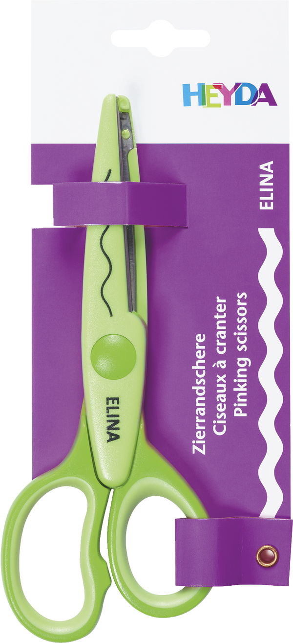 Zierrandschere Welle 16,5cm