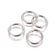 Zwischenringe Edelstahl 20x2,5mm 5 Stk/Pkg.