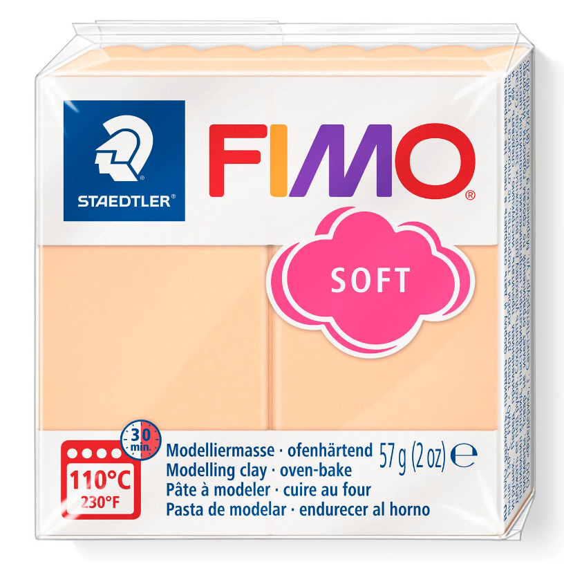 Fimo soft 8020, ofenhärtende Modelliermasse, 57g