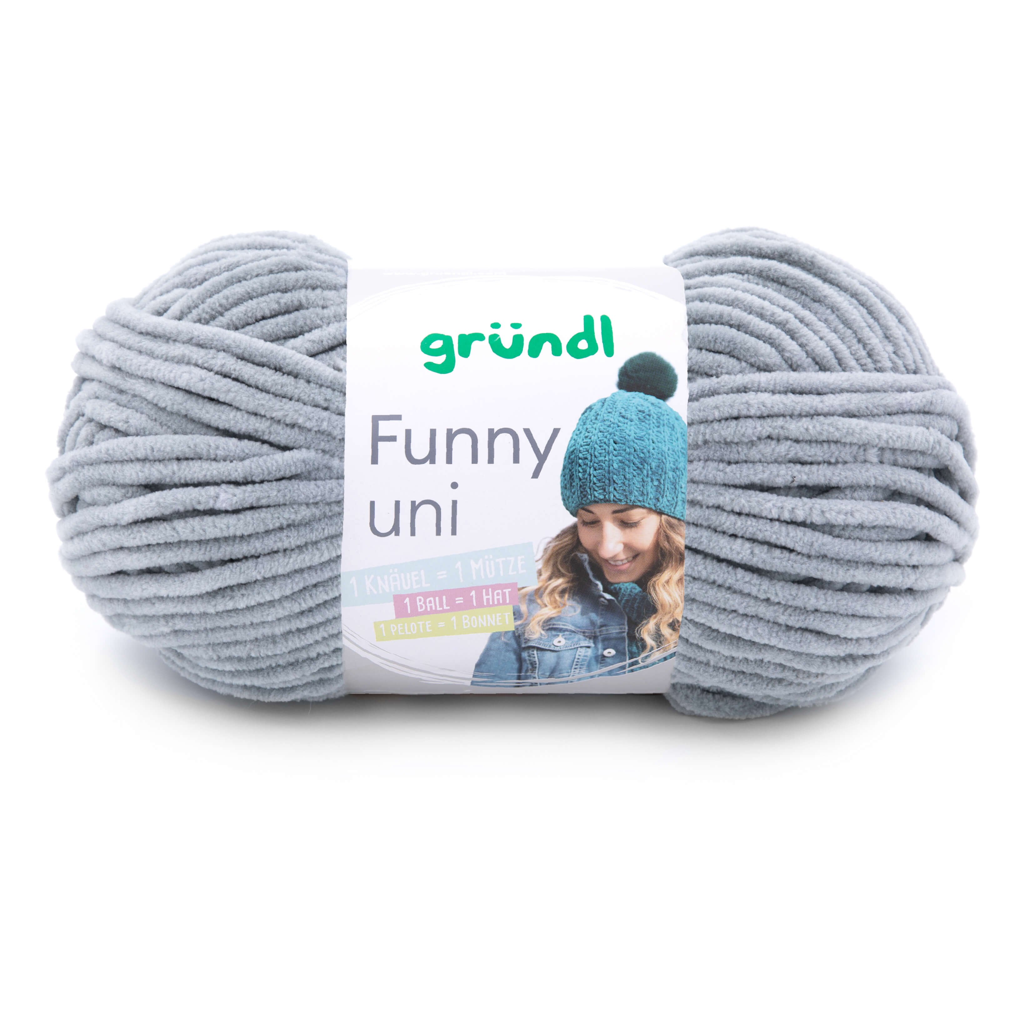 Gründl Funny Uni Wolle Microfaser 100g/120m 100% Polyacryl