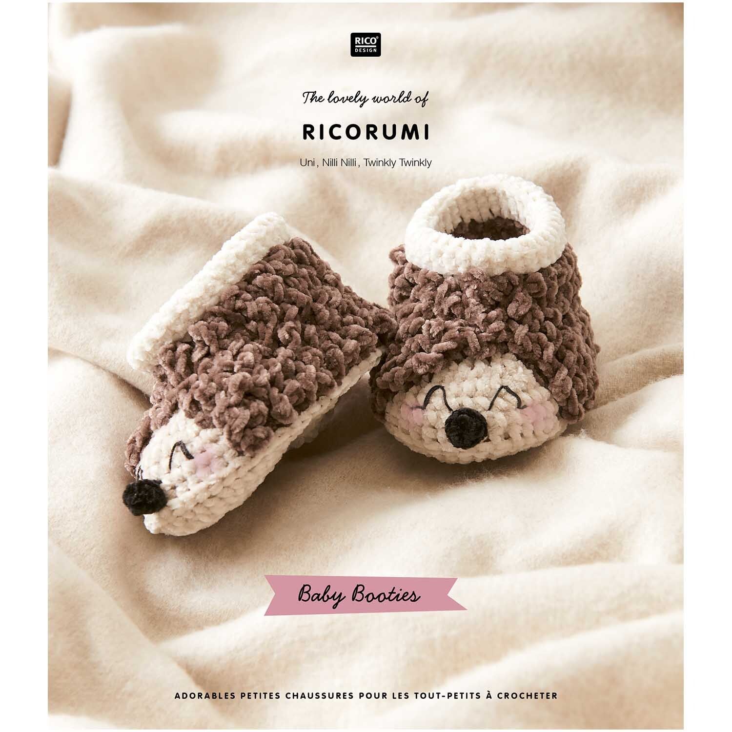 Häkelheft Ricorumi Baby Booties 25 Seiten