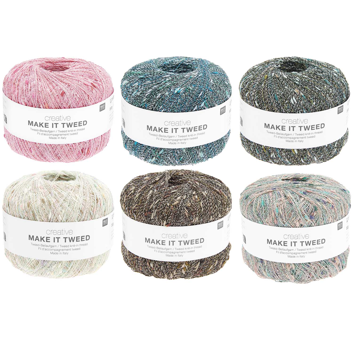 Creative Make It Tweed Beilaufgarn 50g 445m