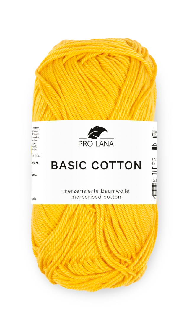 Basic Cotton maisgelb