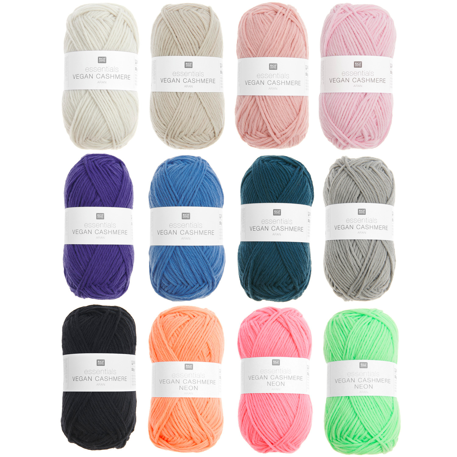 Essentials Aran Vegan Cashmere 50g 100m