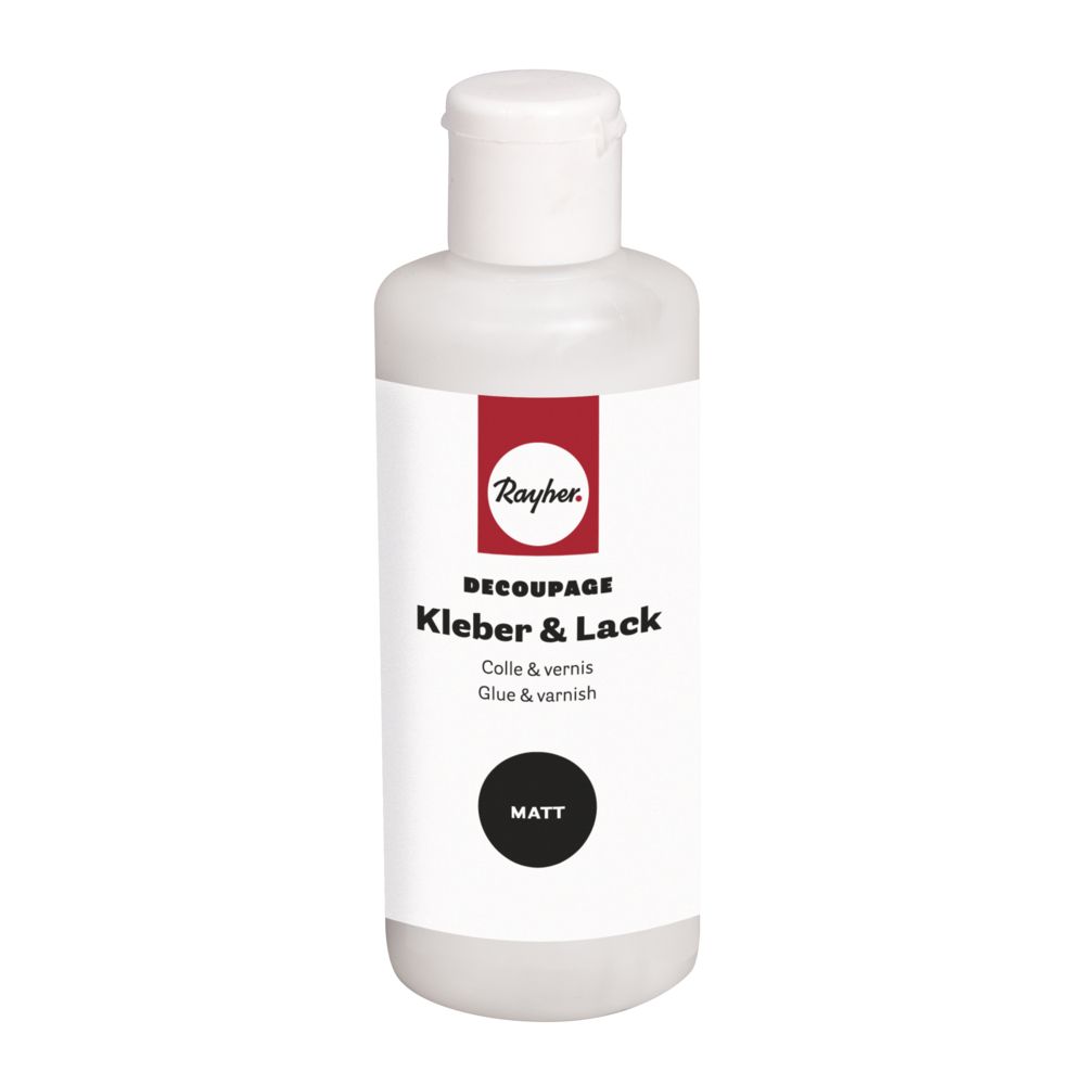 Decoupage Kleber&Lack Flasche 80ml