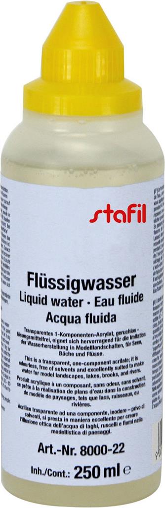 Flüssigwasser transparent 1-Komponenten-Acrylat