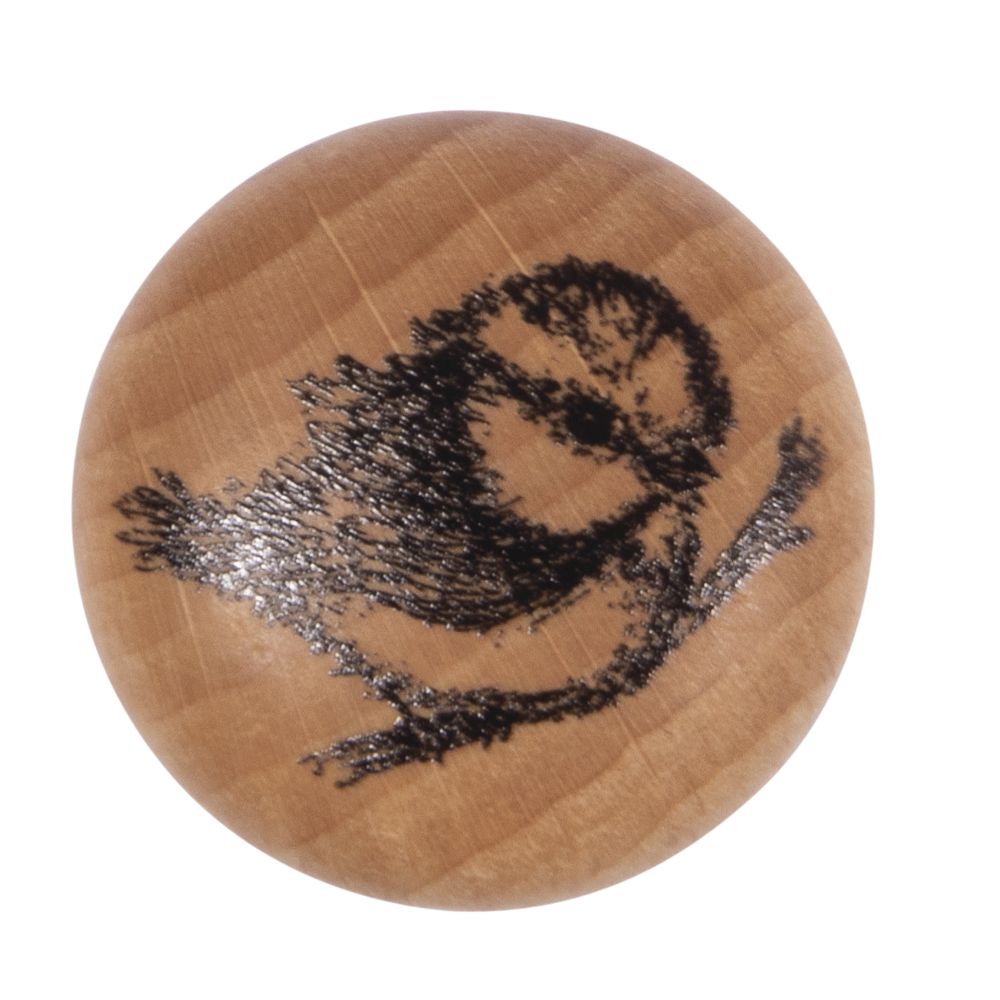 Stempel Birdie mit Holzgriff 3cm ø