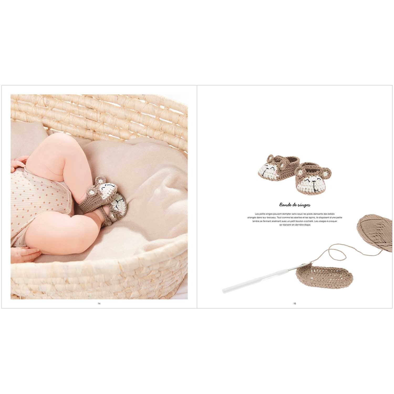 Häkelheft Ricorumi Baby Booties 25 Seiten