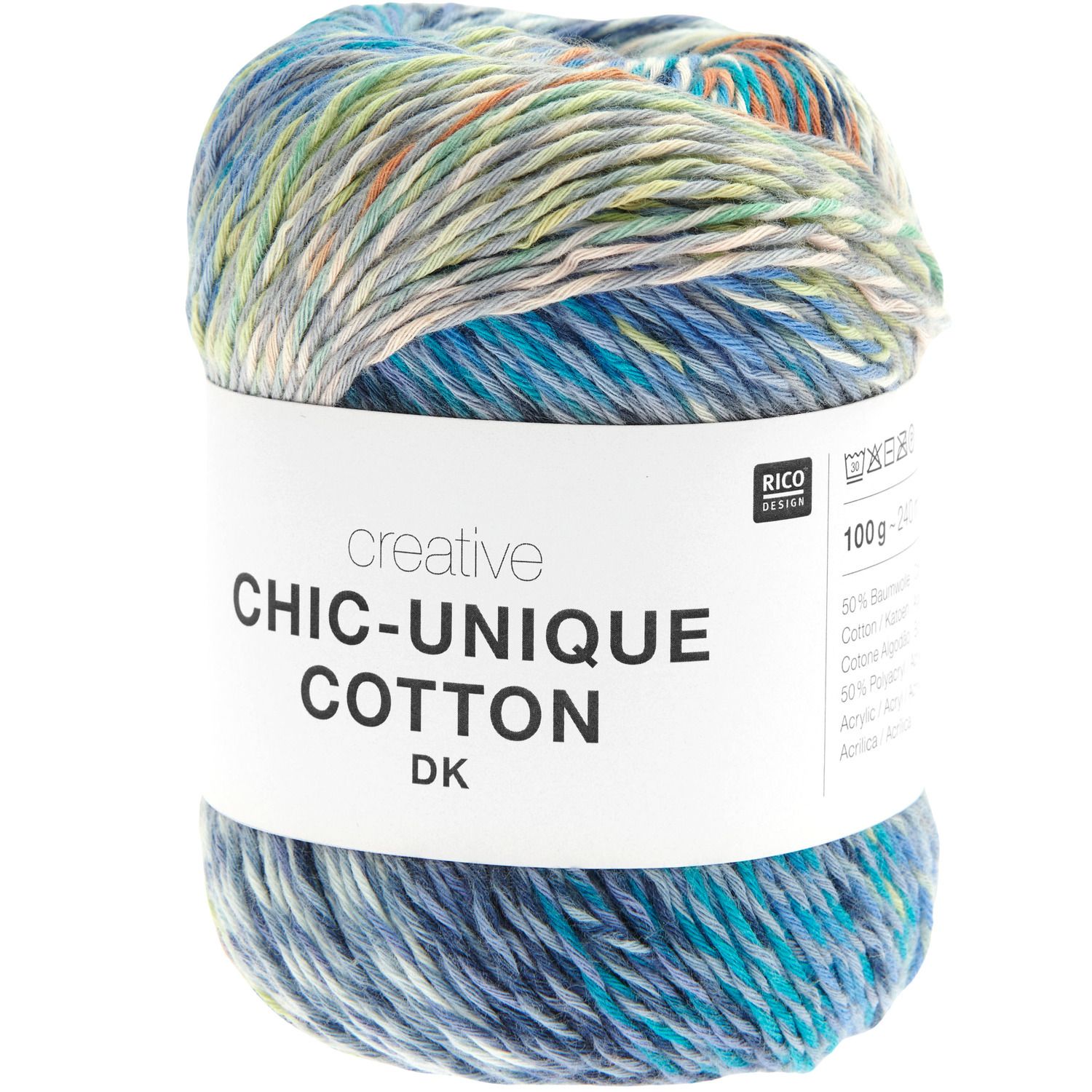 Creative Chic-Unique Cotton dk Farbverlaufswolle 100g 240m