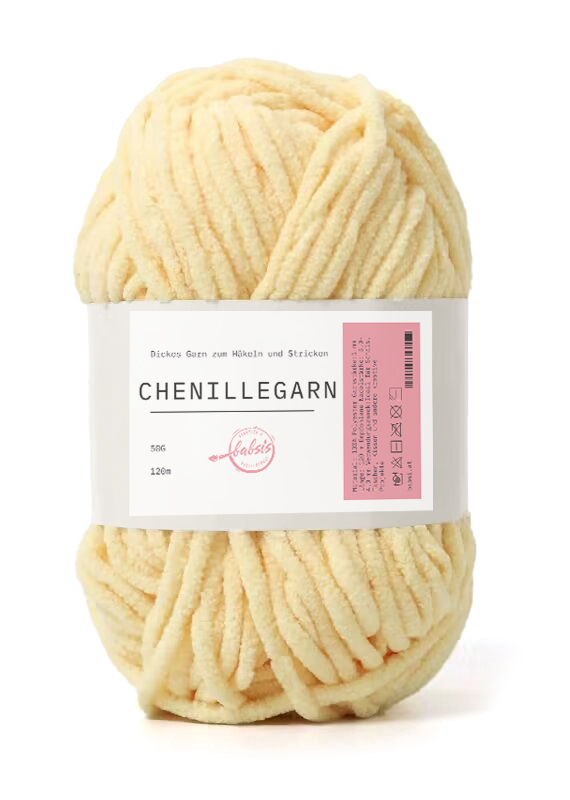 Babsi´s Chenille Häkel- & Strickgarn 50g/120m 100% Polyacryl