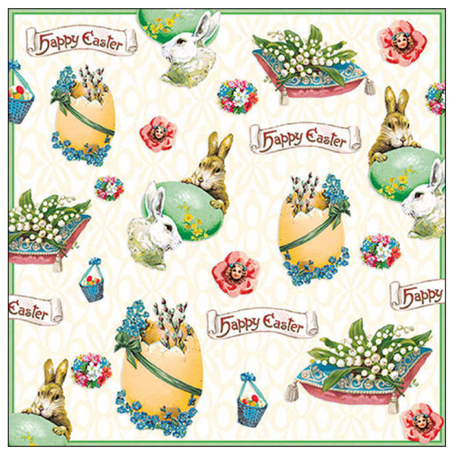 Servietten Easter Banner FSC Mix 20 Stück pro Päckchen 33x33cm