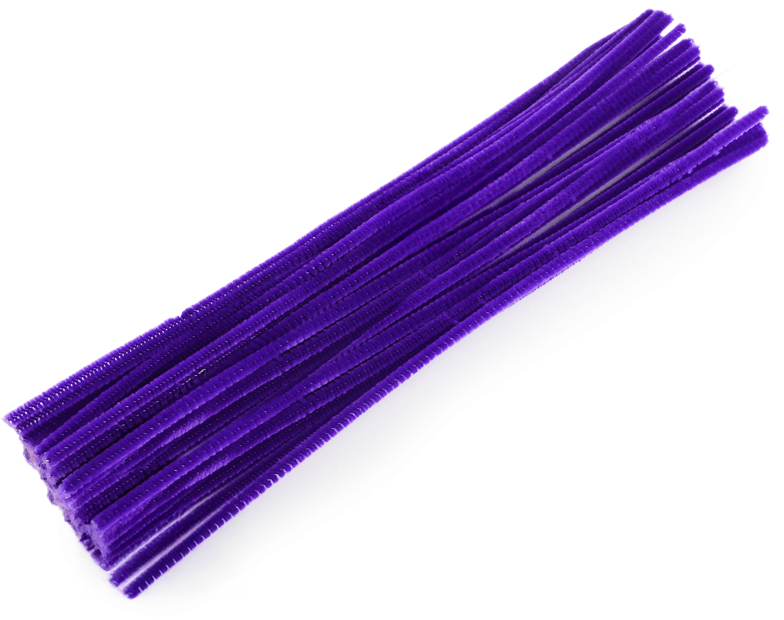 Pfeifenputzer Violett