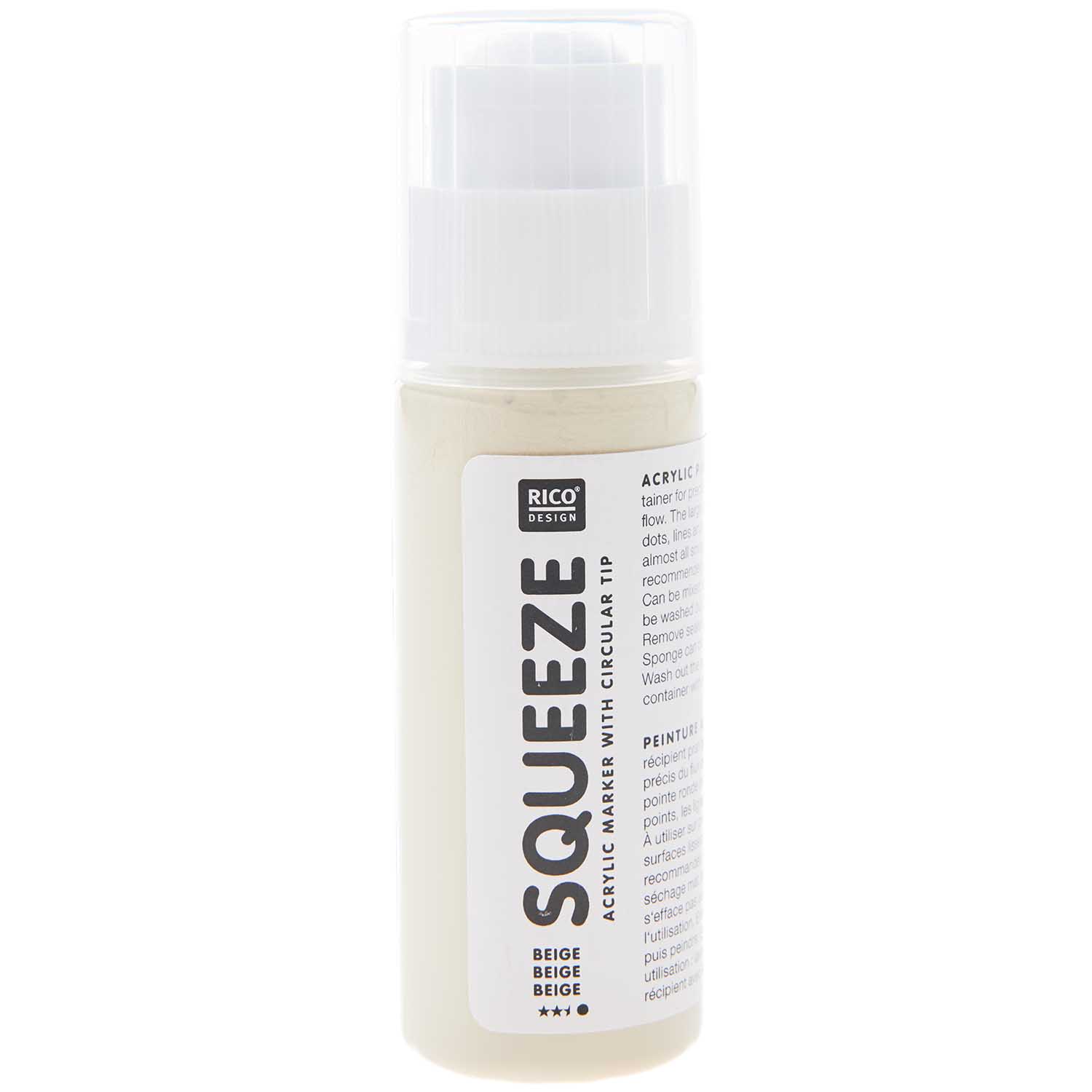 Squeeze Marker Leerflaschen 60ml 3 Stück