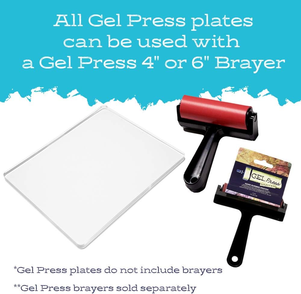 Gel Press Gel Druckplatte Quadratisch 30,48x30,48cm