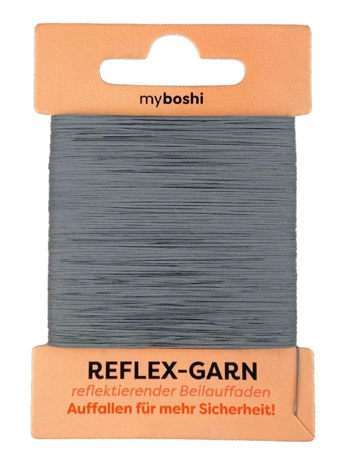 Myboshi Reflexgarn reflektierender Beilauffaden 55m