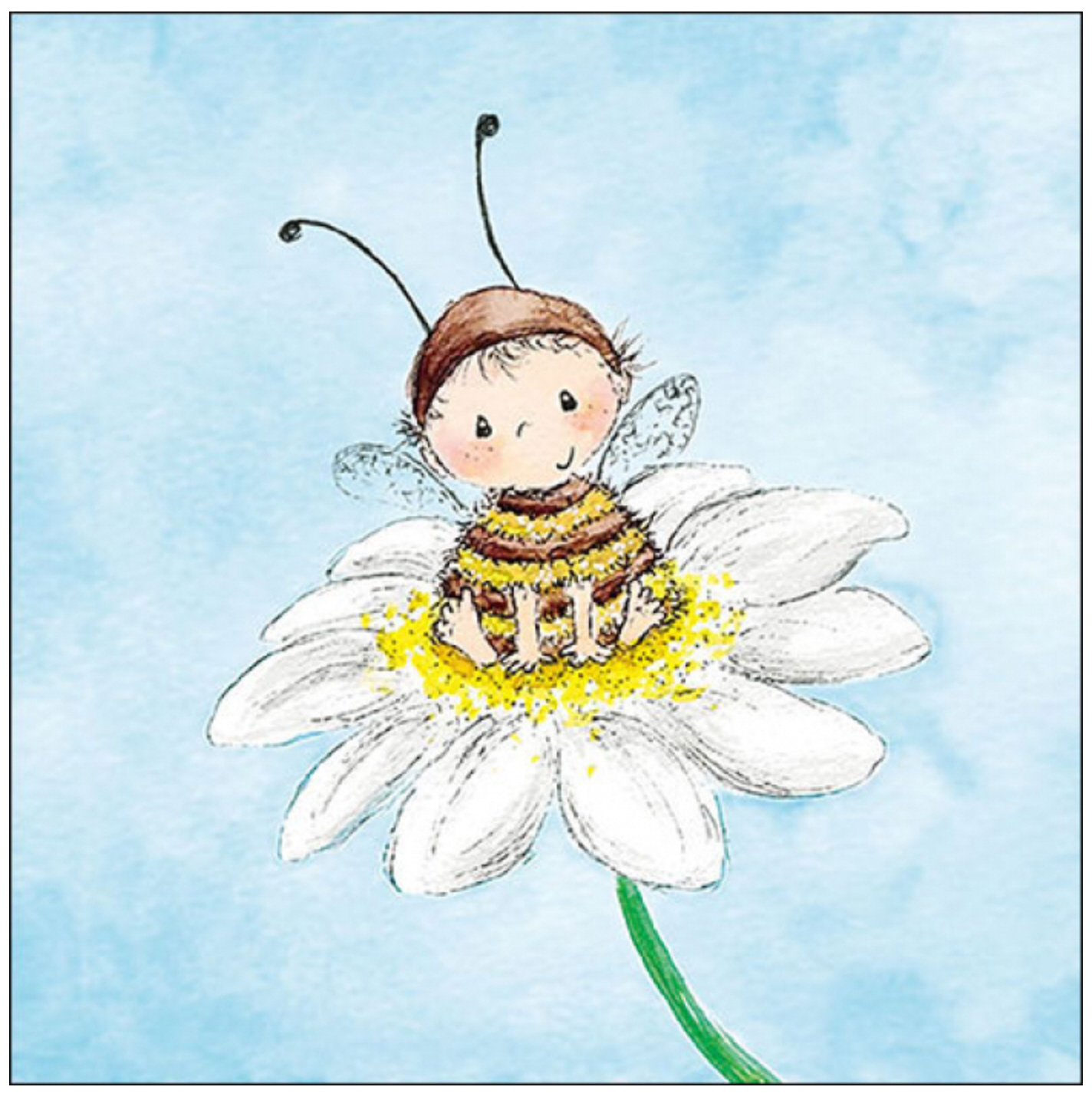 Servietten Bee child FSC Mix 20 Stück pro Päckchen 33x33cm