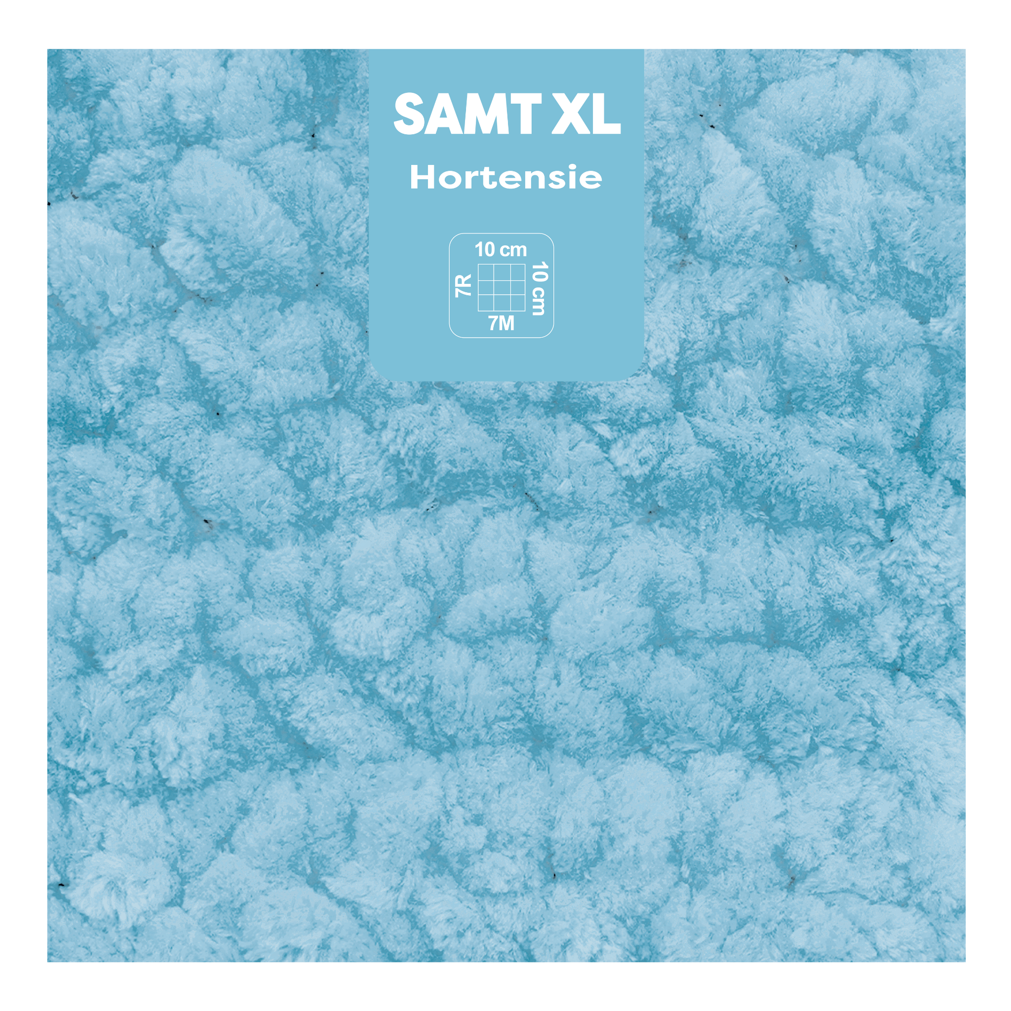 Samt XL hortensie