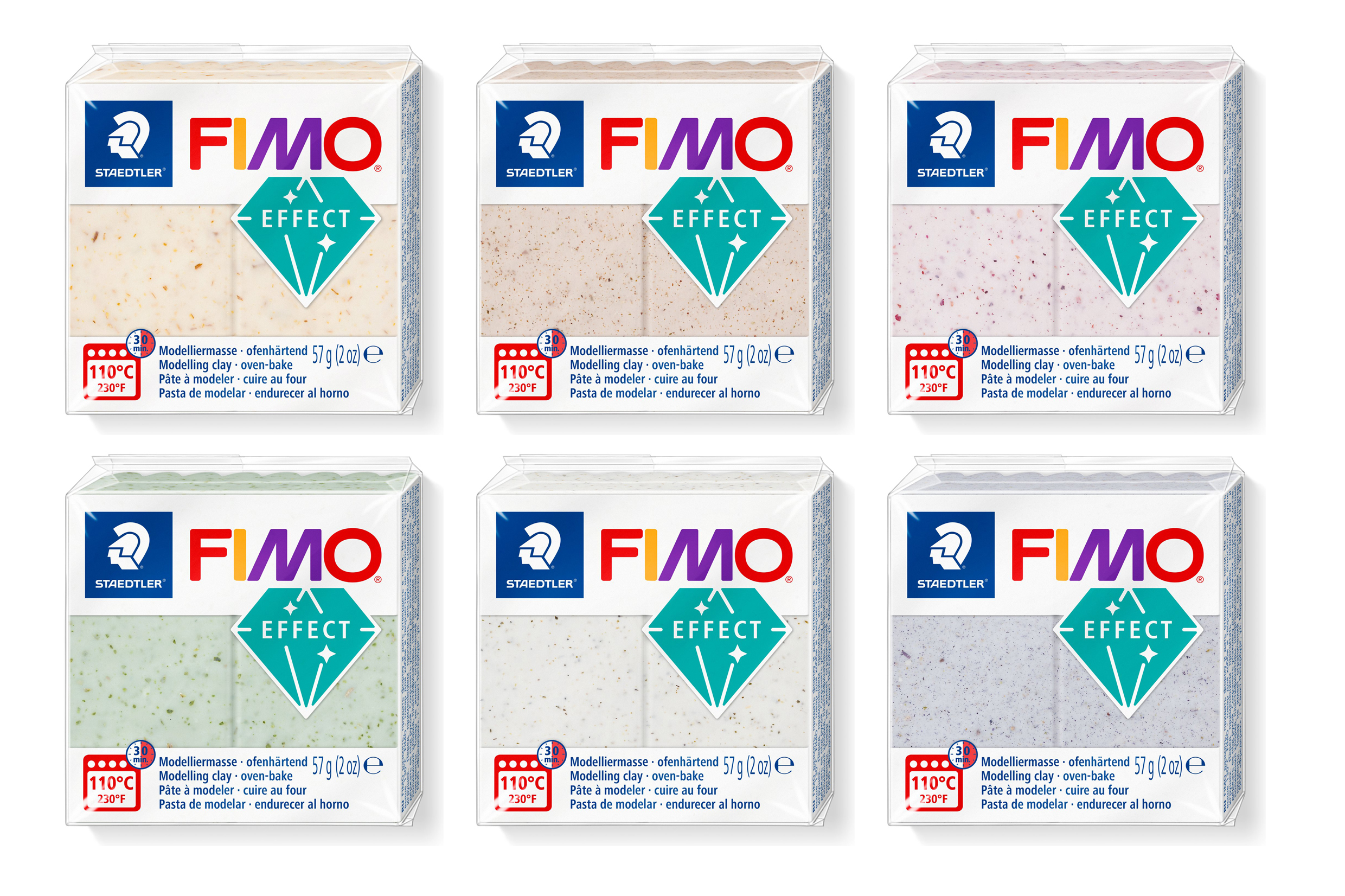 FIMO Effect 8010 Botanicals ofenhärtende Modelliermasse 57g 