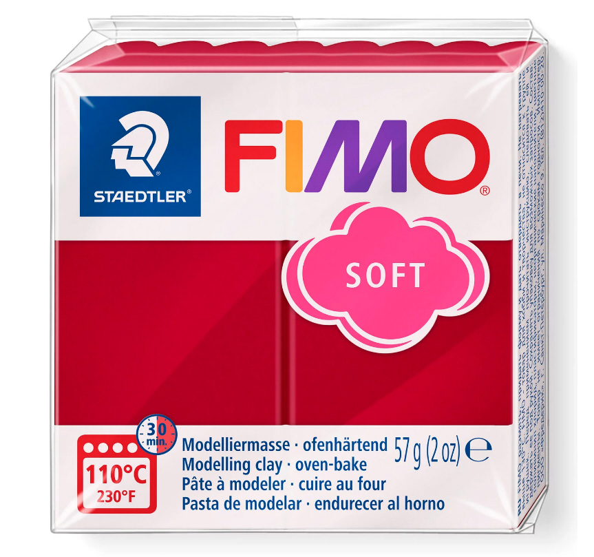 Fimo soft 8020, ofenhärtende Modelliermasse, 57g