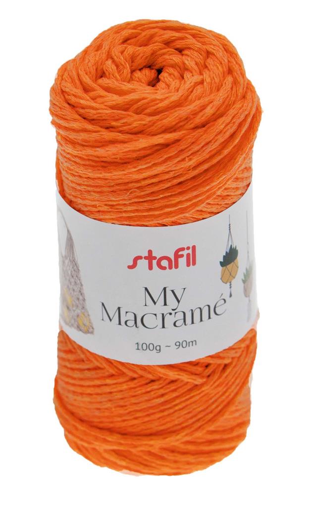 My Macramé orange