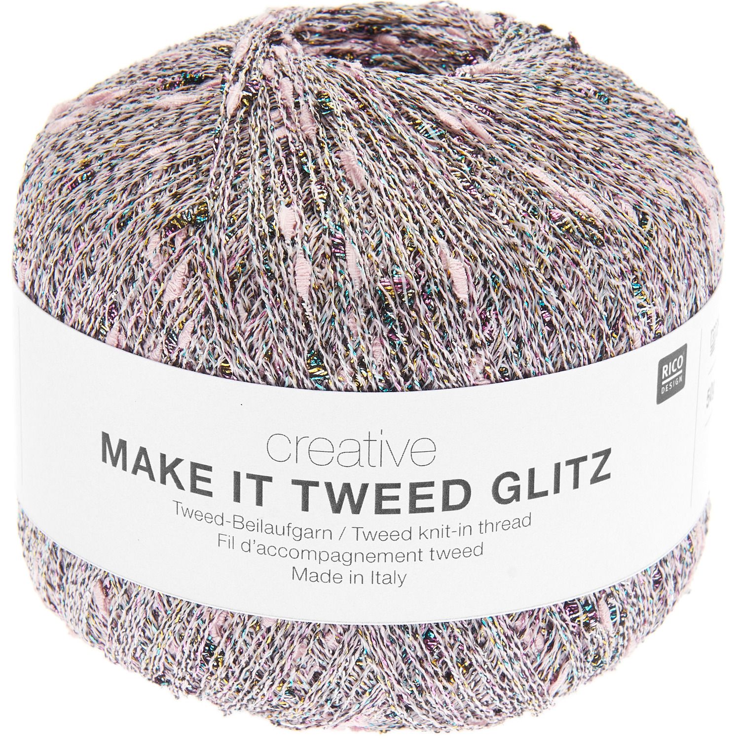 Creative Make It Tweed Glitz Beilaufgarn 50g 525m