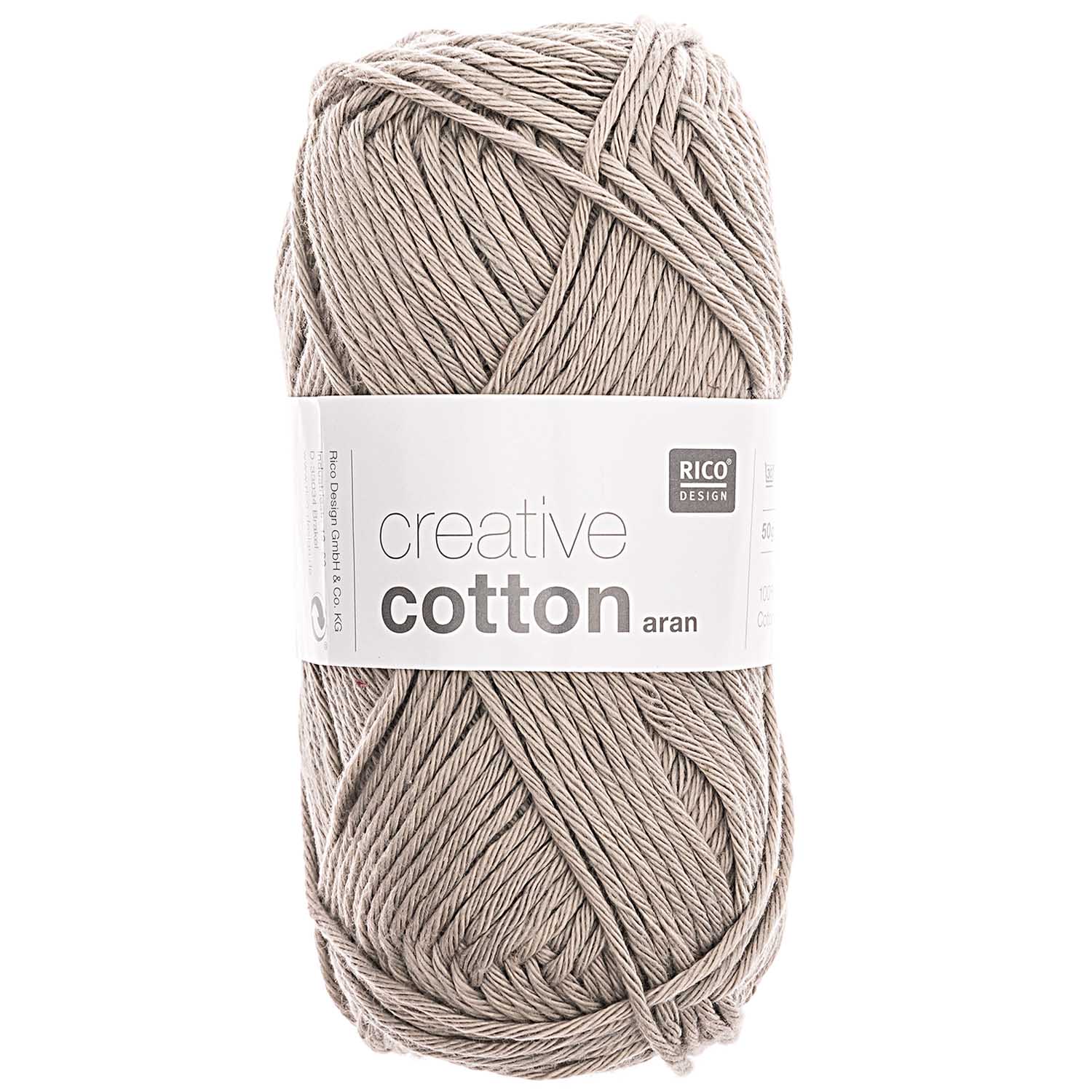 Creative Cotton Aran Rico Design 50g 85m