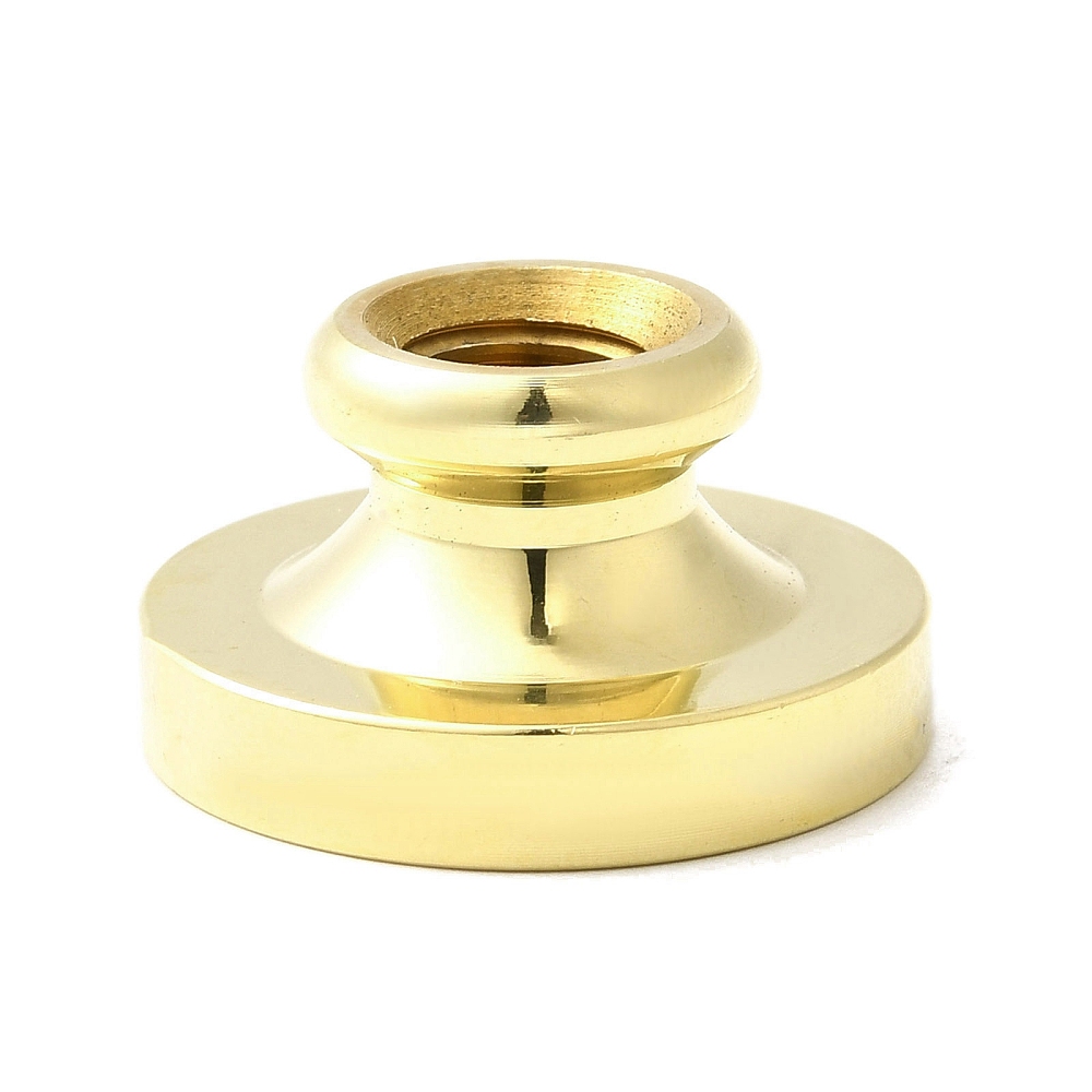 Wachssiegel Messing-Stempelkopf Hände gold 25,5x14mm 7mm Gewinde