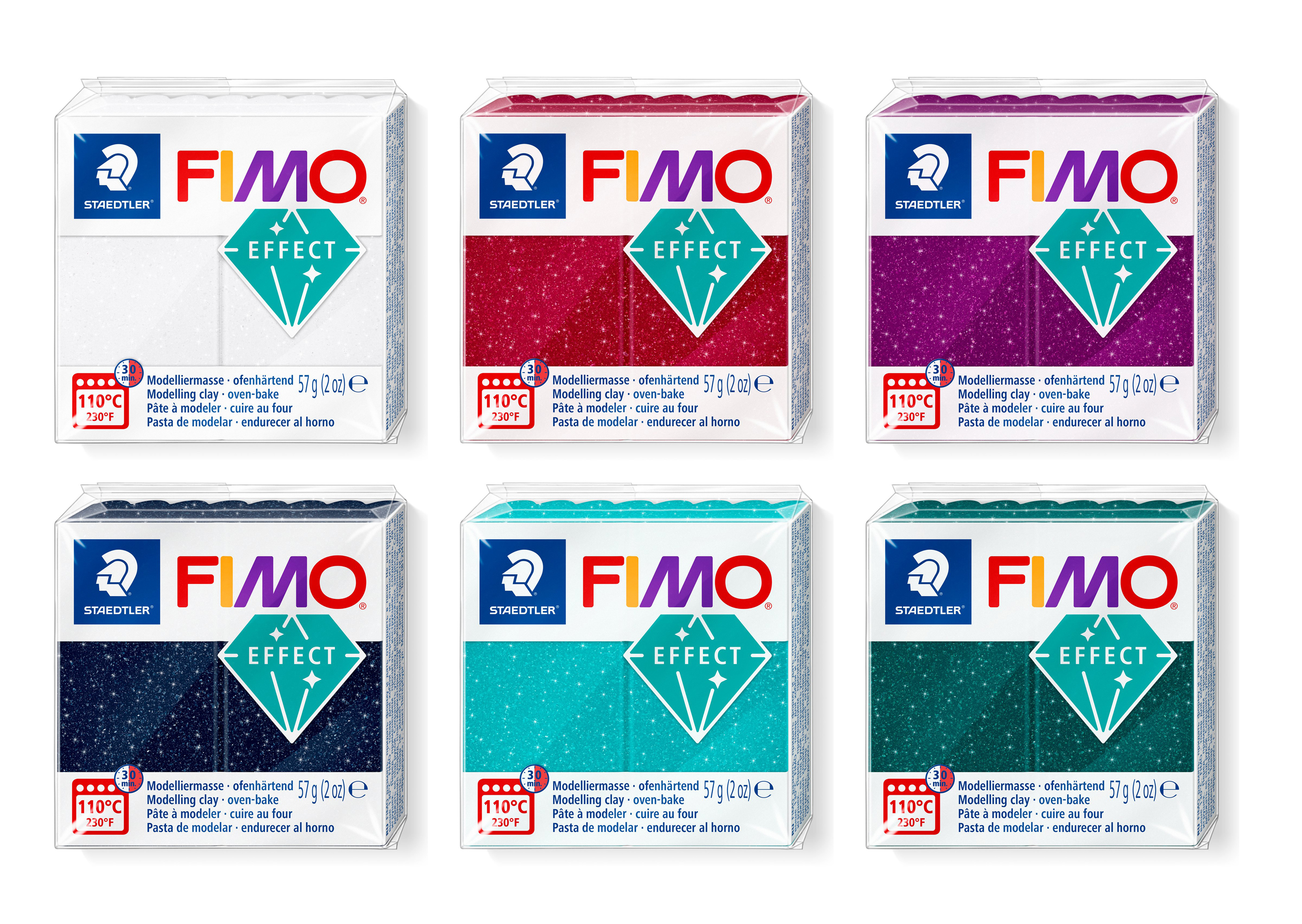 FIMO® Effect 8010 Galaxy ofenhärtende Modelliermasse 57g 