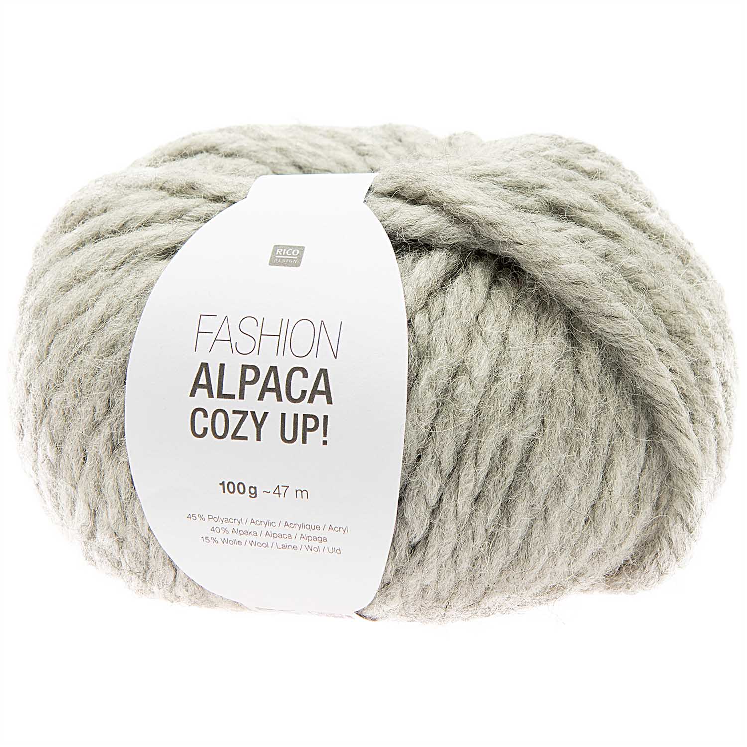 Rico Design Fashion ALPACA COZY UP,  100g/47m