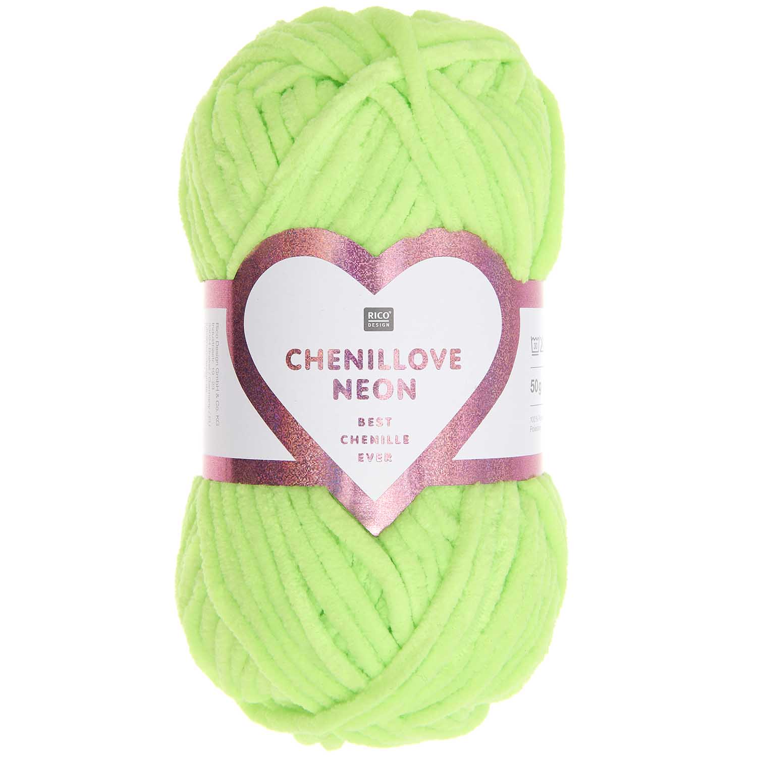 Chenillove NEON grün