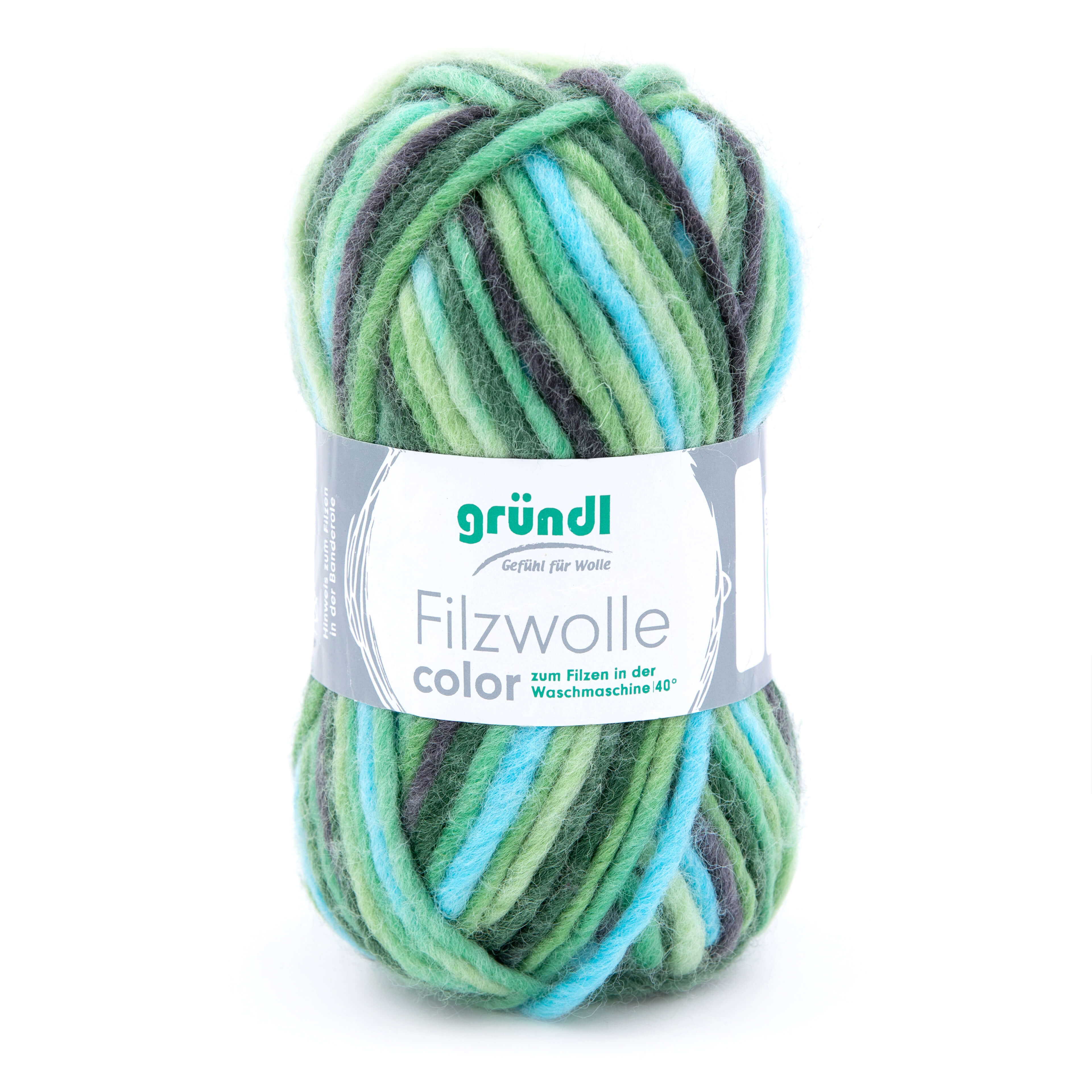 Gründl Filzwolle Color 100% Schurwolle 50g/50m 