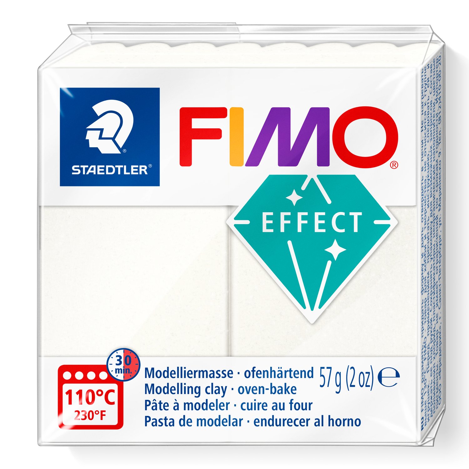 FIMO® Effect 8010 Metallic ofenhärtende Modelliermasse 57g