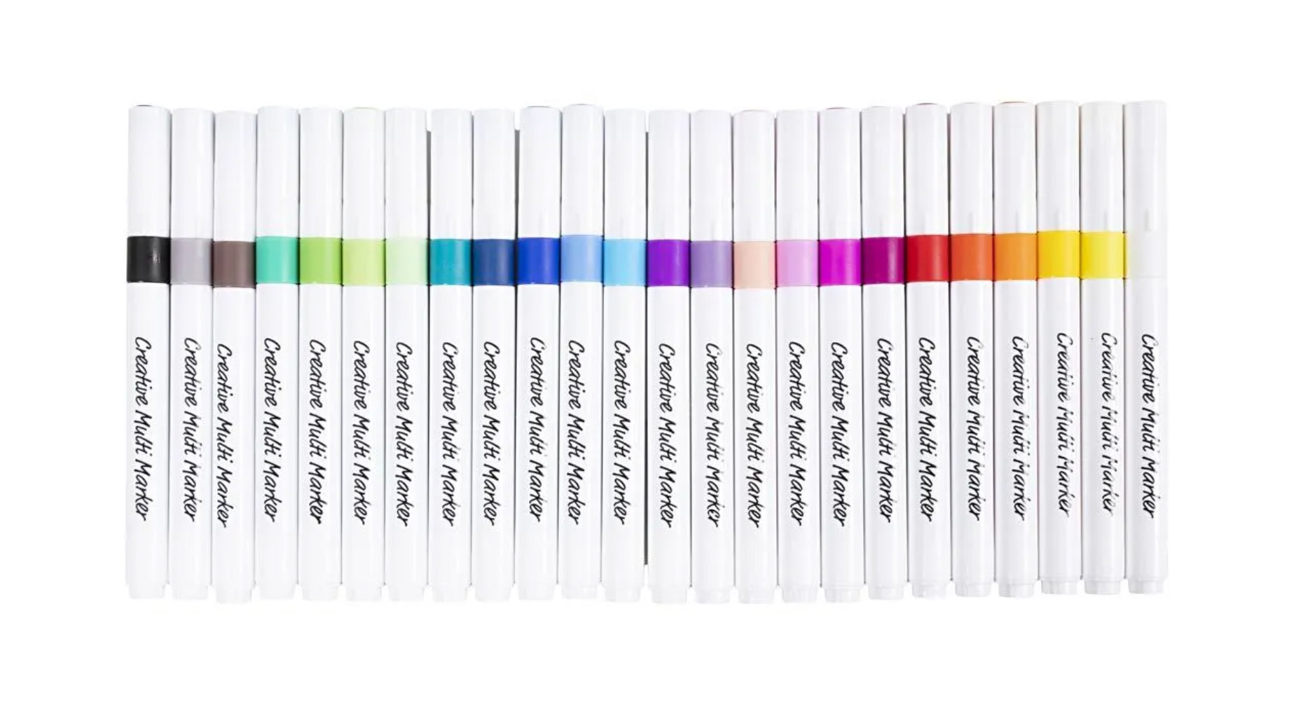 Kreativ Multi Marker 24 Stk Strichstärke 4 mm Sortierte Farben