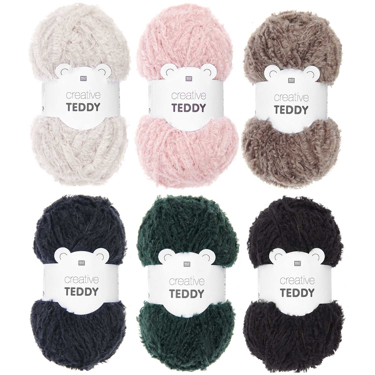 Creative Teddy Garn 100g 220m 100% Polyester 