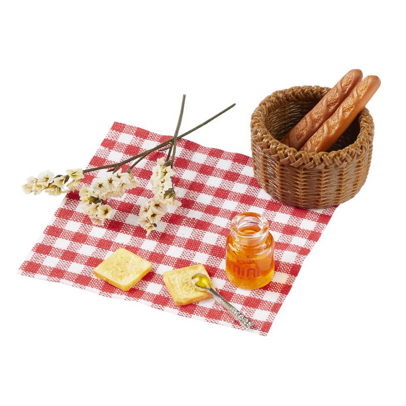 Miniatur Picknickkorb Set 7cm 10-teilig