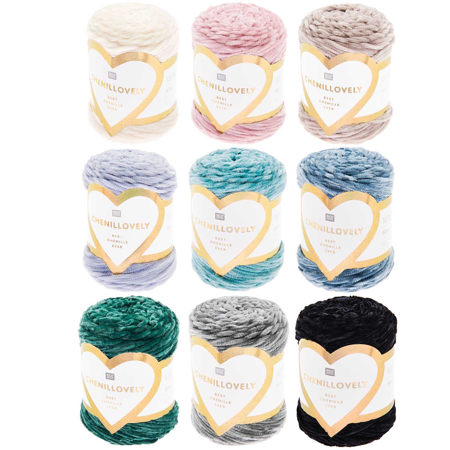 Creative Chenillovely DK Chenillegarn 50g 130m