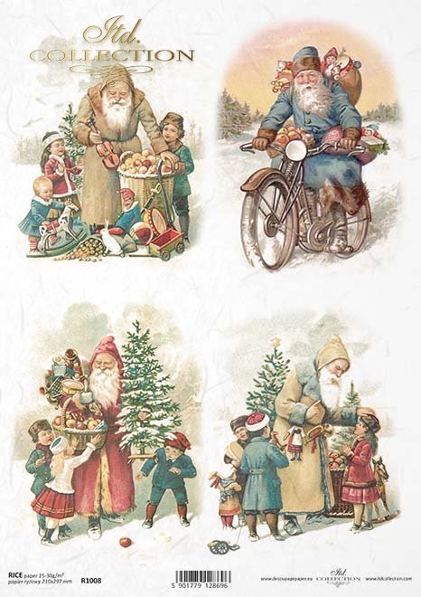 Reispapier Nikolaus I Decoupagepapier Rice Paper 25-30g/m2 per Stück