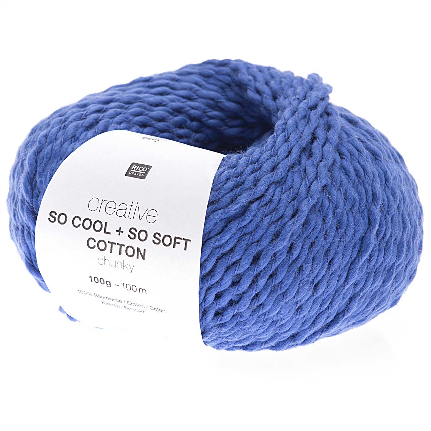 Rico Wolle   Creative SoCool+SoSoft Cotton  Chunky, 100g, 100m